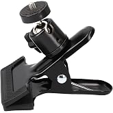 Ayex 1/4 Tripod Girişli D&ouml;ner Başlıklı B&uuml;y&uuml;k Mandal Gp13