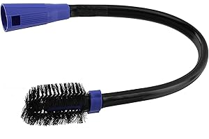 FIND A SPARE Flexi Crevice, Herramienta con Cepillo para radiador para aspiradora Numatic Henry, Hetty, James