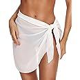 RSLOVE Sarongs for Women Bikini Cover Up Short Beach Wrap Beachwear Swimsuit