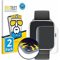 Protection Écran Verre Brotect AirGlass Pour Montres - 3 Pièces, Diamètre 49 Mm, Anti-Rayures 9H, Installation Facile