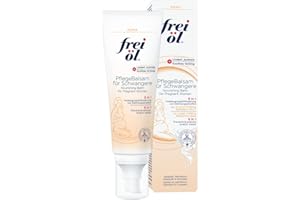 ‎FREI ÖL frei öl PflegeBalsam für Schwangere, Vorbeugung & Minderung von Dehnungsstreifen, lindert Juckreiz und Spannungsgefühle, vegan, 125 ml