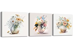 Piy Painting 3pcs Wall Art Set Canvas Paintings Art Painting Framed Yoga Room 3X 12x12in