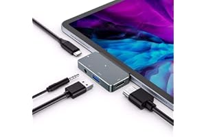 RREAKA Stacja dokująca Steam Deck, 6 w 1, stacja dokująca, stacja dokująca, UBS C, koncentrator z HDMI 2.0 4K 60 Hz Gigabit Ethernet, port USB A 3.0, ładowanie PD do Valve Steam Deck, iPad Pro, akcesoria