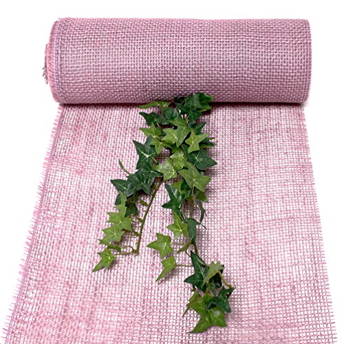 Jute Tischband div. Farben, 30cm BREIT - 10 Meter, TOP PREIS !!! (lavendel)