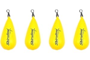 Sbirulino® Piombo Plastificato a Pera con Girella Inox Set 4 pezzi - Diverse colorazioni