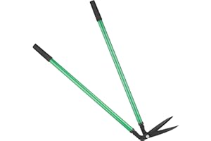Hardys Garden Tools - Long Handled Garden Shears - Carbon Steel Blade with Soft Grip Handles, Lightweight at 1.3kg - Grass Lawn Edging Shears for Strain-Free Gardening - 93cm Long