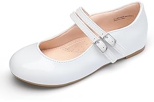 MIXIN Mary Jane Mädchen-Schuhe für Mädchen, Ballerinas, Schulanfang, Prinzessin, Hochzeitsschuhe