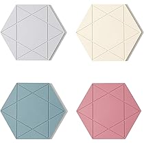 Set 6 Sottopentola In Silicone Resistente Al Calore - Antiscivolo E Lavabile - Foto 3