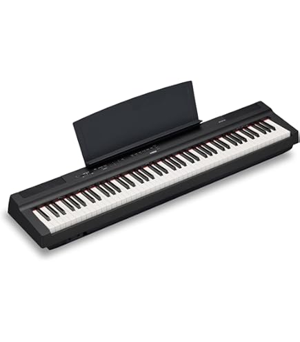 Yamaha P-121B 73-Key Digital Piano, Black : Amazon.in
