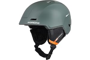 ORIGINE Casque de Ski Snowboard Sled Équipement de Loisirs de Plein air Casque de Sports de Neige pour Ski, Snowboard, motoneige Unisexe Adulte CE EN1077