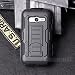 Produktbild Galaxy Ace 4 Hülle, Cocomii Robot Armor NEW [Heavy Duty] Premium Belt Clip Holster Kickstand Shockproof Hard Bumper Shell [Military Defender] Full Body Dual Layer Rugged Cover Case Schutzhülle (Black)
