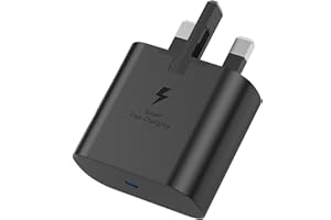 UGKENT Samsung Fast Charge Plug, Samsung USB C Charger Plug UK Type C Charging Plug USBC for Galaxy S25/S24/S23/S22/S21/S20/A17/A16/A15/A14/A26/A25/A22/A23/A24/A36/A35/A34/A33/A32/A56/A55/A54/A53/A52/A50/A51