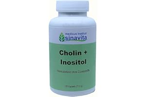 MEDICUS INSTITUT SINAVITA Cholin + Inositol, 120 Kps., vegetarische Kapselhülle, deutsche Produktion