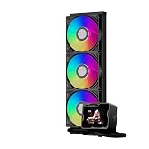 PCCOOLER CPS GT360M ARGB Display BK 360mm AIO Sıvı CPU Soğutucu, 2.8&rdquo; IPS Ekran, 300W TDP, 3x120mm ARGB PWM Fan, Intel LGA170