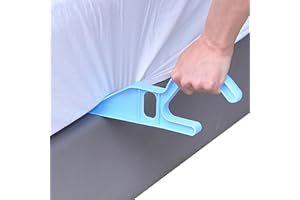 Pomurom Mattress Lifter - 2 Pack Bed Making and Mattress Lifting Tool with Ergonomic Handle, Mattress Wedge Lifter, Mattress Wedge Elevator Handy Tool, Bed Sheets Changing Helper, Back Pa in-Relief