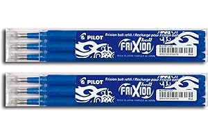 ‎PILOT PEN Pilot FriXion Ersatzminen (Blau, 6 Ersatzminen)