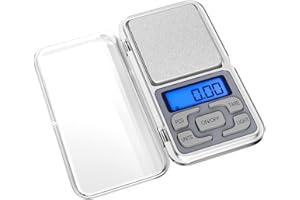 Fousenuk Profesjonalna waga kuchenna 0,01 g - 500 g, mini waga cyfrowa