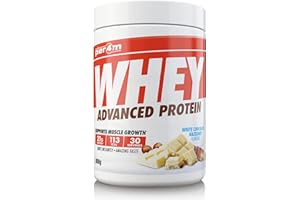 Per4m Protein Whey Powder | 30 Servings of High Protein Shake with Amino Acids | for Optimal Nutrition When Training | Low Sugar Gym Supplements (White Chocolate Hazelnut, 900g)