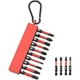 10Pcs Magnetic Screwdriver Bits Set, 1/4 Inch Hex Screwdriver Impact Kit, 2 Inch Long, Used for Power Screwdrivers and Electric Drill Drivers