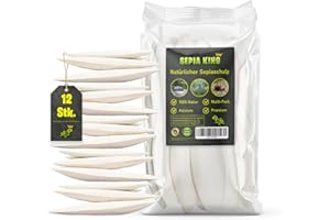 Sepia King Sepia Bowls, Pack of 12, 10-15 cm, Calcium and Vitamin Supply, Food, Food for Reptiles, Turtles, Bearded Dragons, Birds - Sepia Bowls, Terrarium Accessories