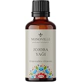 زيت Monoville Jojoba 30 مل Cold Press 100٪ نقي وطبيعي (زيت Jojoba)