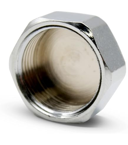 Chrom Bsp Gewinde Stanzen End Kappe / Heizkörper Stecker / Rohr Stopper Chrom Bsp Gewinde Stanzen End Kappe / Heizkörper Stecker / Rohr Stopper