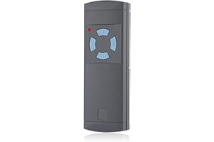 pepape Nadajnik ręczny do bram garażowych Hörmann HS4-868, HSE2-868, HSM4-868, kompatybilny z Hörmann Blue Buttons 868,3 MHz garaż, pilot zdalnego sterowania, zestaw ręczny