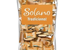 MARS Solano Caramelo Cremoso Sabor Suave y sin azúcar, Chuches Halloween, Golosinas Halloween (1kg)