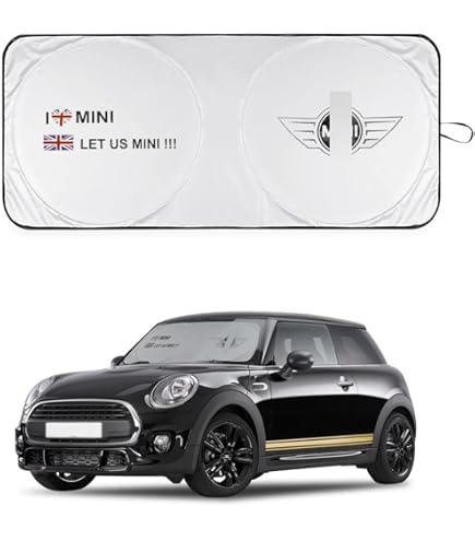 Jjhm Mini Cooper Windshield Sunshade Union Jack Accessories For R55 R5