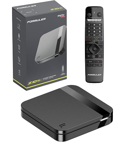 Formuler GTV 4K UHD Android TV 9.0 – Lecteur Multimédia IP Gigabit, 2Go RAM, 16Go, MYTV Online, WiFi Double Bande, Télécommande Bluetooth