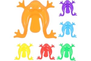 TOYMYTOY Froschspiel Springende, 24Stücke Kunststoff Frösche Spielzeug Kindergeburtstag Party Mitgebsel Kinder Kleinkinder FüR Kindergeburtstag Und Partys HüPfmatratze