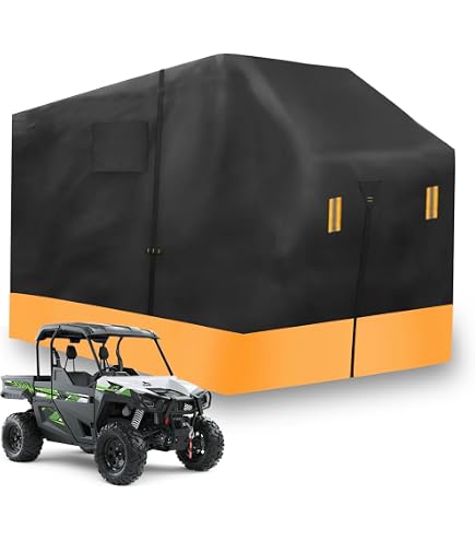 Copertura Per Rimorchio UltraGard Classic Series – Nero/Carbone, Resistente All’Acqua, UV, Con Scudo Termico - 2