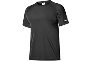 Boyzn 1 or 3 Pack Men's Rash Vest, UPF 50+ Sun Protection Short Sleeve Swimming T-Shirts, Quick Dry Watersport Rash Guards UV Swim Tops Beach Tee Shirts for Surfing Hiking Fishing