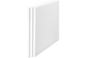 IMBALLAGGI 2000 - Pannelli Polistirolo Isolanti 15 kg/mq, 8 Pezzi, 50x50x2 cm, Pannelli Isolanti Termici per Rivestimento Parete, Soffitto e Altro, Isolante Termico e Acustico, Polistirolo Pannelli