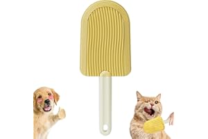 BPTZYLN Cat Tongue Comb,Celery Pets Cat Brush For Short Haired Cats,Brush For Cats Cat Tongue Brush Cat Hair Brush Comfortable Cat Grooming Comb,Pet Double-Sided Silicone Cat Brush for Dogs and Cats