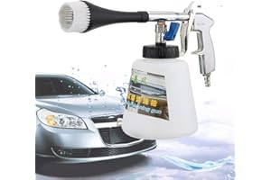DEECOZY Pistolet de nettoyage à air comprimé - Pistolet de nettoyage automatique haute pression - Pistolet de nettoyage intérieur - Air comprimé réglable pour voiture