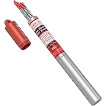 RIVERWELD Kit Lente Gas Stubby TIG – 1,0mm, Coppa In Quarzo #5, Per Torce WP17/18/26 – 9 Pezzi
