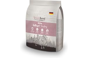 VENANDIANIMAL Venandi Animal Croquettes Premium pour Chats/Chatons, Volaille, avec Beaucoup De Viande Fraîche, Croquettes, sans Céréales, Lot De 1 (1 x 300 g)