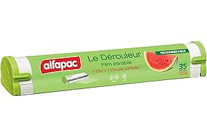 Alfapac – Portarrollos con película elástica 35 m