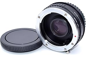 AMOPOFO AF auf EF Adapter mit optischem Glas,kompatibel für Sony Alpha A Minolta MA AF Objektiv&für Canon EF (EF, EF-S) Mount SLR Kameras 7D 550D 500D 1000D 60D 50D,40D,30D,20D,10D 5D usw