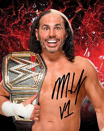 MATT HARDY WWE #2 10X8 Lab Quality Signed Photo Print