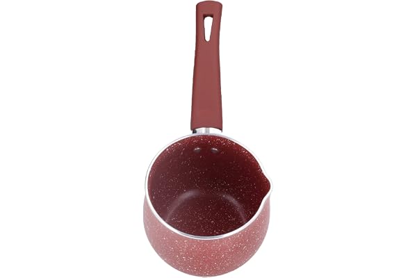 ZJchao Arabisk Kaffekanna Matlagning Kruka Rostfritt Stål Kastrull Liten Kastrull Mjölkpanna med Hällande Läpp Turkisk Kaffekanna Induktion Häll Liten Potten Rostfritt Stål Kruka Mjölk för