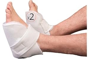 Pack 2 Patucos Antiescaras OrtoPrime - Cojines Antiescaras Pies Codos - Protectores de Cama y Silla de Ruedas - Taloneras Antiescaras Ortopédicas Colchón Antiescaras - Protector Talón 2 Unidades