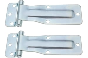 ‎OTOTEC OTOTEC 2 Stück Auto-Stahlscharniere Robuste Scharniere Hardware Geeignet für Hintere Scheunentore LKWs Anhängertüren Lieferwagen Wohnwagen Pferdeanhänger Verzinkung