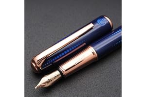 czxwyst Picasso 916 Boîte d'origine pour stylo plume Malage Stylo à encre (Bleu étoilé, Plume M 0,7 mm)