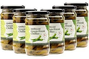 Cooks & Co Green Chillies 300g (Pack of 6)
