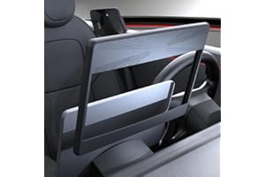 STAMOO Silikonowa ramka ochronna na ekran do Tesla Model Y Juniper 2025-2026 Model 3 Highland 2024-2026 osłona krawędzi ekranu konsola środkowa (model Y Juniper 2025-2026-czarna)