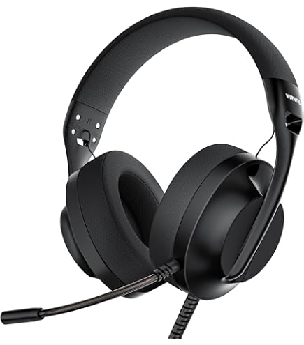 Vakedy HW12 Wireless Gaming Headset With Mic 2.4GHz Bluetooth Gaming Headphones Wireless Of Duty/FPS Gamers,50Hr Battery Life Gamer Headset For PS5, PS4, PC, Switch, Mac,Low Latency(Black/Green