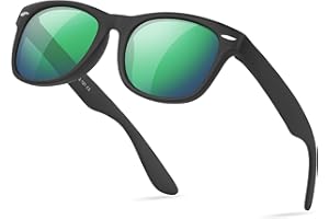 Nlieanuc Lunette de soleil enfant 3-10 ans Protection UV Lunettes de soleil polarisées pour Garçon et Fille Légère