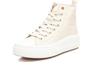 REFRESH - Botín cierre de cremallera para mujer, color: marron, talla: 37